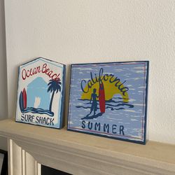 Wood Wall Hangings PB Kids