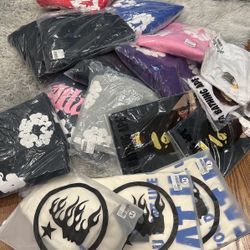 Denim, Spider,hellstar,bape,essentials,gallery Dept