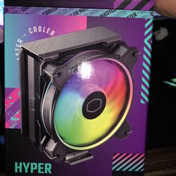 Desktop Pc Computer CPU Cooler -  Cooler Master Hyper 212 Halo Black 