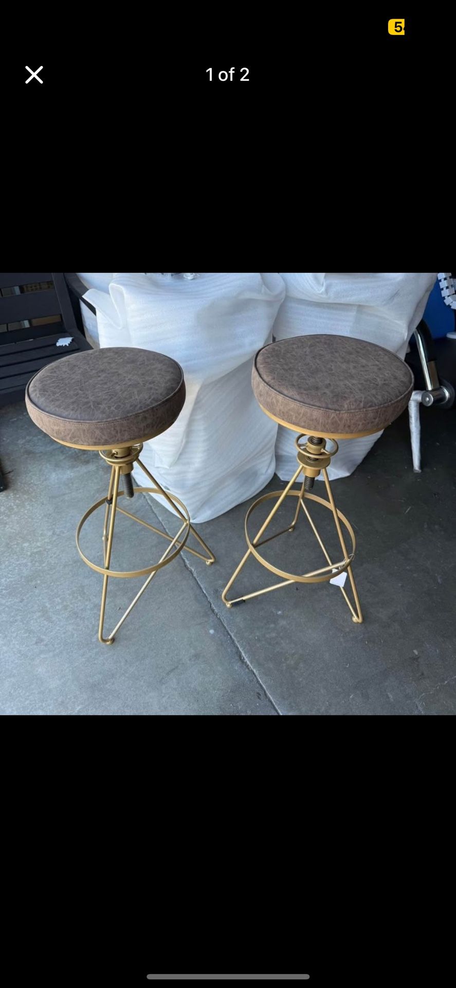 NEW STOOLS
