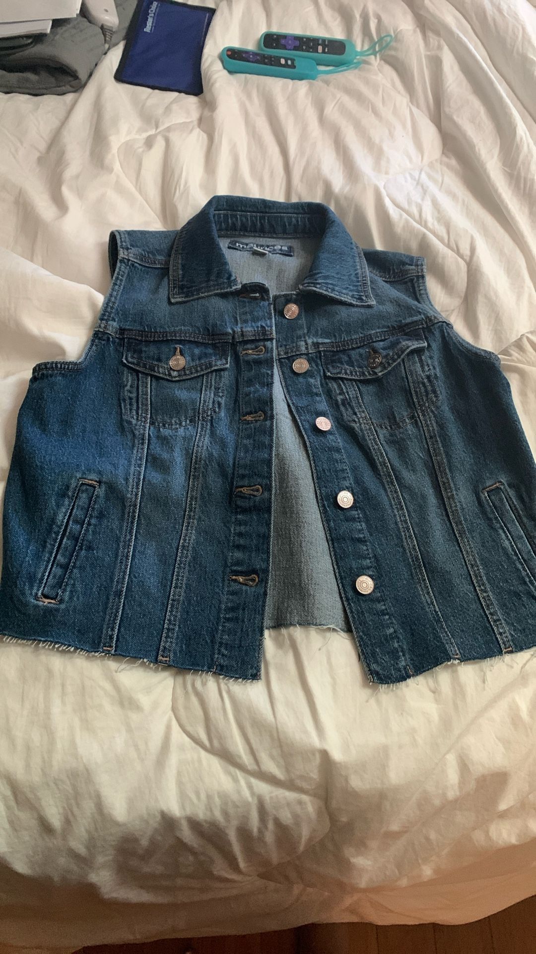 Maurice’s Small Short Sleeve Jean Jacket