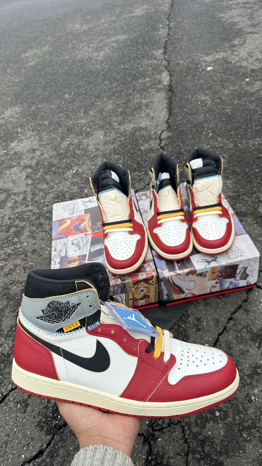 Jordan 1 Retro High OG • SP Union LA Chicago Shadow 12-13-14