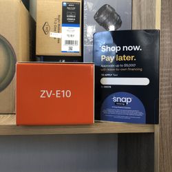 Sony ZV-E10 Camera With Lens (Located In Downey, CA)