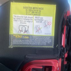 Car seat /booster In One 