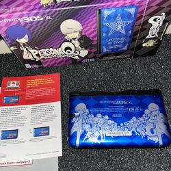 Persona Nintendo 3DS Xl Console In Box 