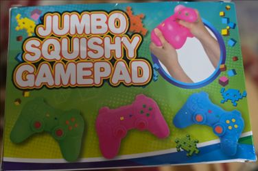 Jumbo Squishing gaming pad for stress relief