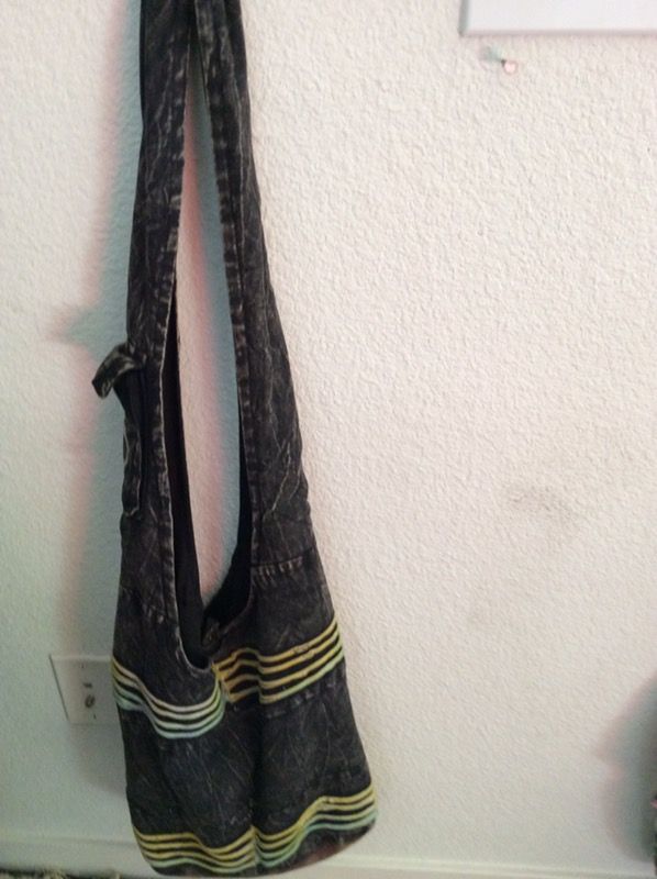 Peace sign satchel/purse
