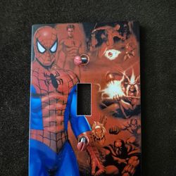 Spiderman Light Switch Cover 