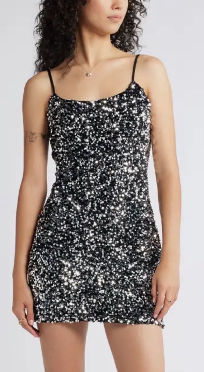 Nordstrom’s Sequin Dress New 