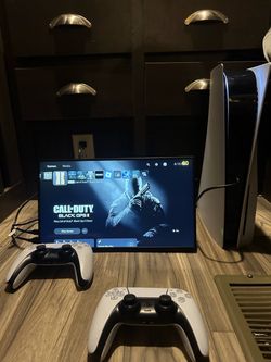 PlayStation 5 Disc edition  with Two Controllers