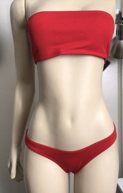 Brand new Sleeveless bikini set red Size M