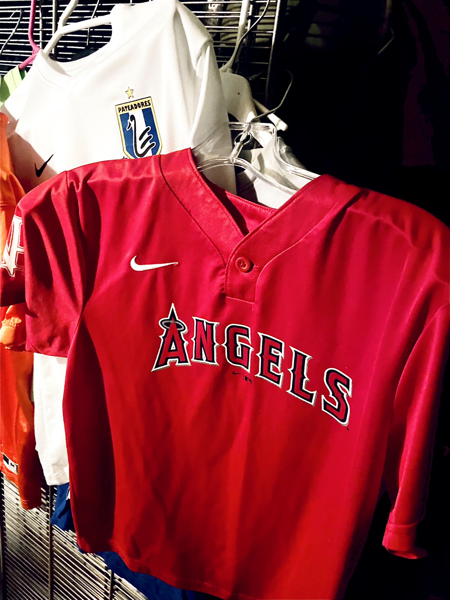 8 Authentic Baseball Shirts/jerseys Youth Medium 