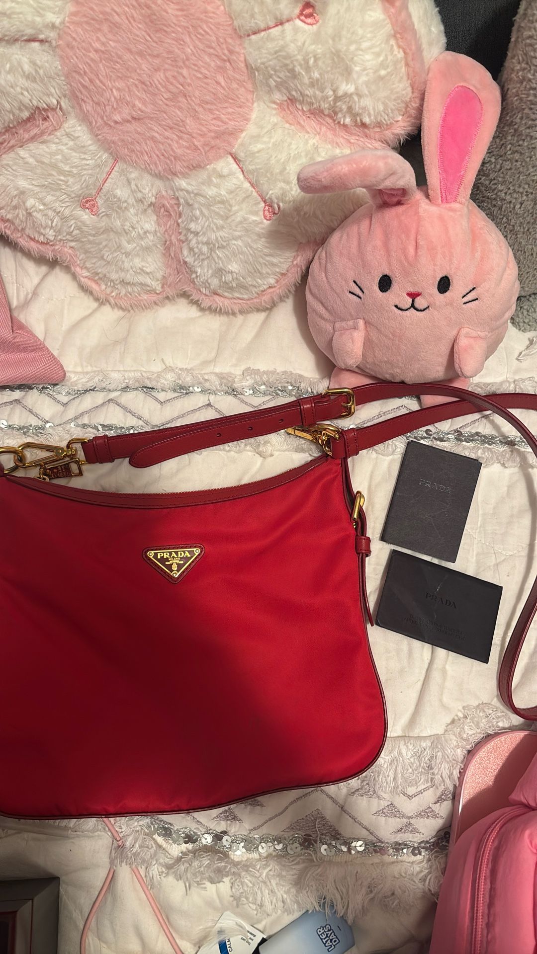 Red Prada Cross Body