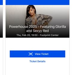 GLORILLA TICKET