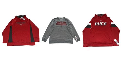 Tampa Bay Buccaneers Hoodie Sweatshirt and Crewneck Mens Sizes New