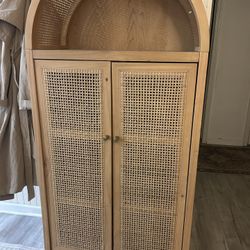 Cane Hutch Cabinet / Pantry 