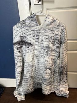 Rare peaceinwar allover print notebook hoodie