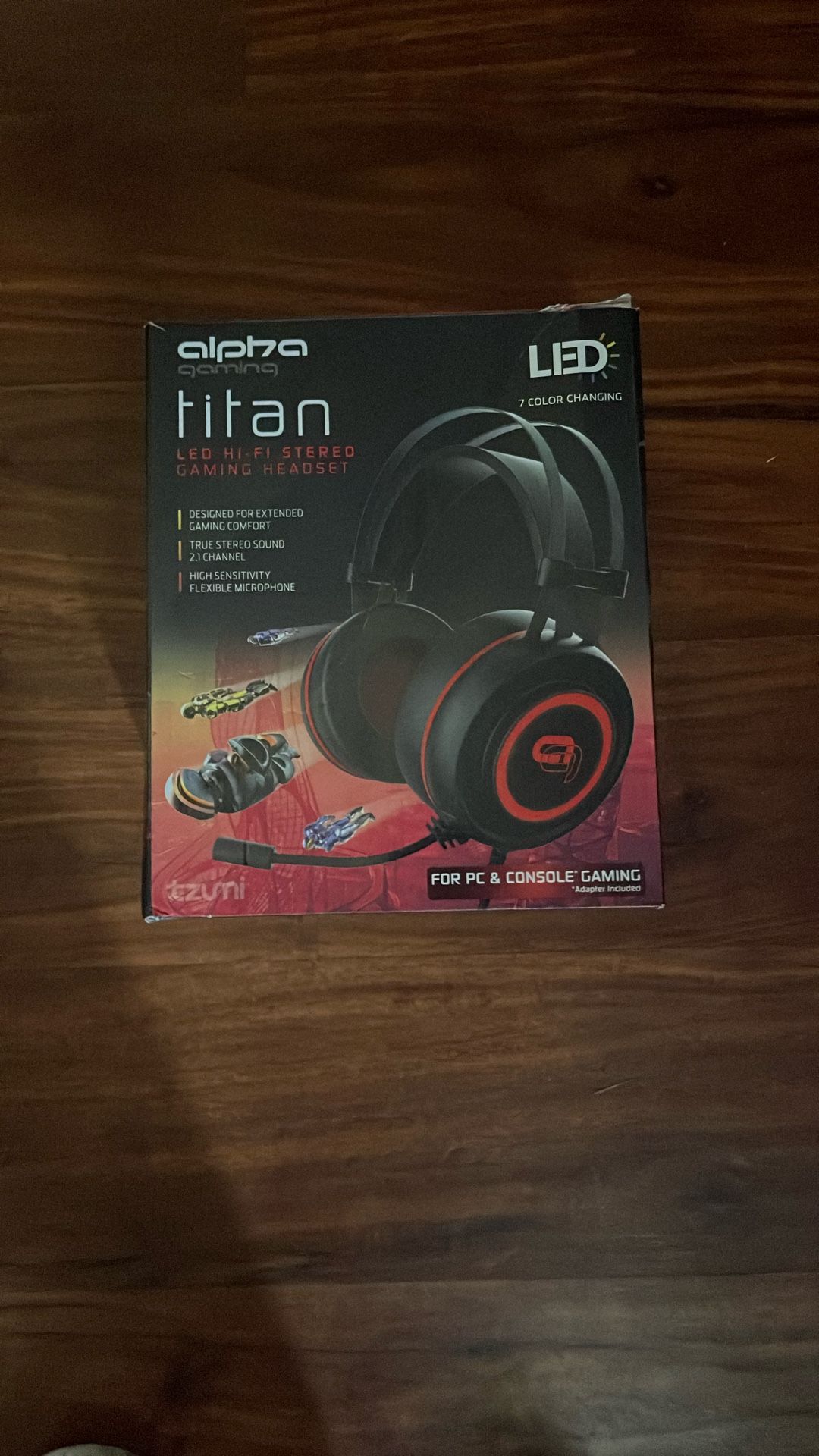 LED headphones