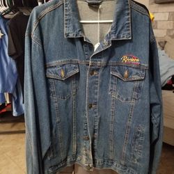 Vintage Riviera Casino Hotel Denim Jacket 2xl