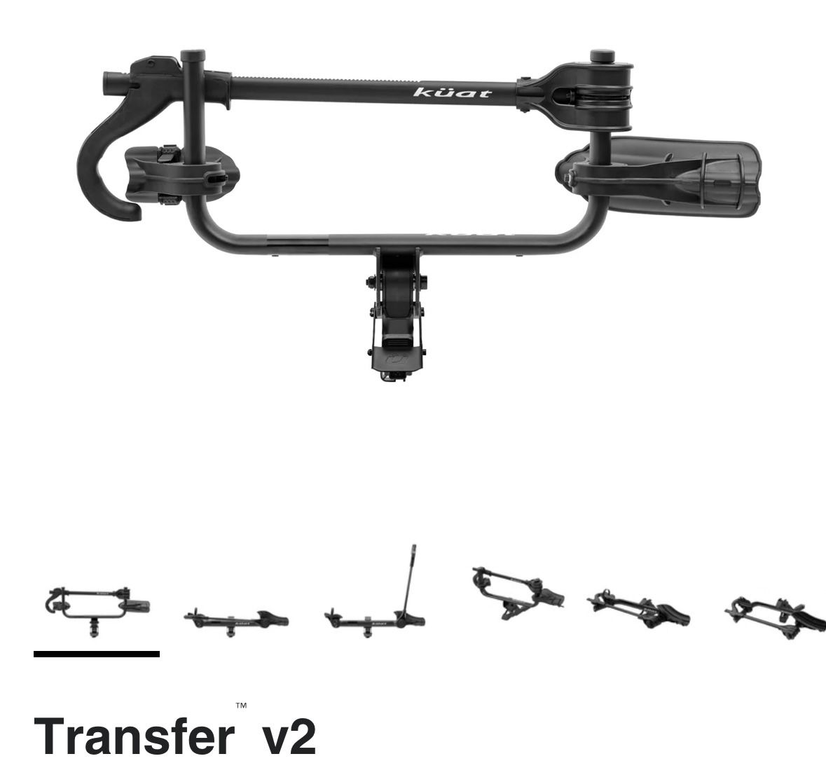 Kuat transfer V2 Bike rack - new