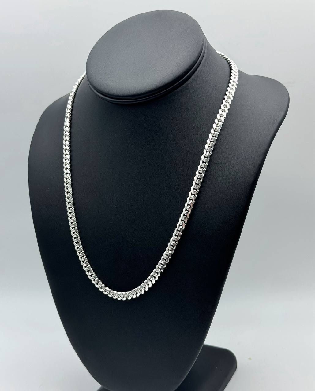 New Jewelry .925 sterling silver Cuban link chain necklace 20โ 5.00mm