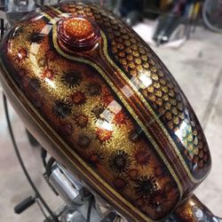Motorcycle Custom paint