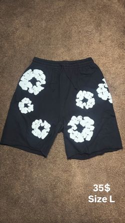 Denim Tears Cotton Wreath Shorts Size L