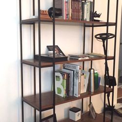 West Elm industrial modular bookcase, West Seattle.