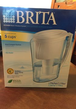 Brand New Brita Pitcher Water Filtration System