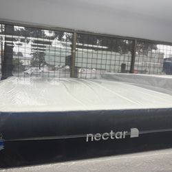 QUEEN SIZE NECTAR MATTRESS & BOX SPRING BED SET