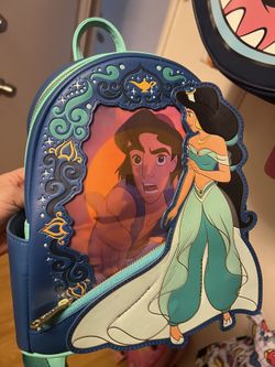 Aladdin loungefly backpack 
