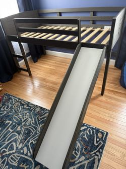 Twin Solid Wood Platform Loft Bed by Harriet Bee