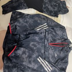 Women’s Adidas Windbreaker Set Size Small
