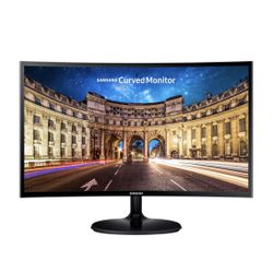 SAMSUNG LC24F390FHNXZA 24-inch Curved LED FHD 1080p Gaming Monitor (Super Slim Design), 60Hz Refresh Rate w/AMD FreeSync Game Mode