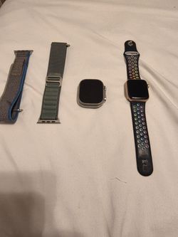 Apple watches 49mm and series 4 40mm
