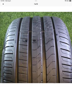 285/40R20 Pirelli Cinturato P7 Blue with 80% Tread 7/32 108Y SKU 27827 Grade A Tires