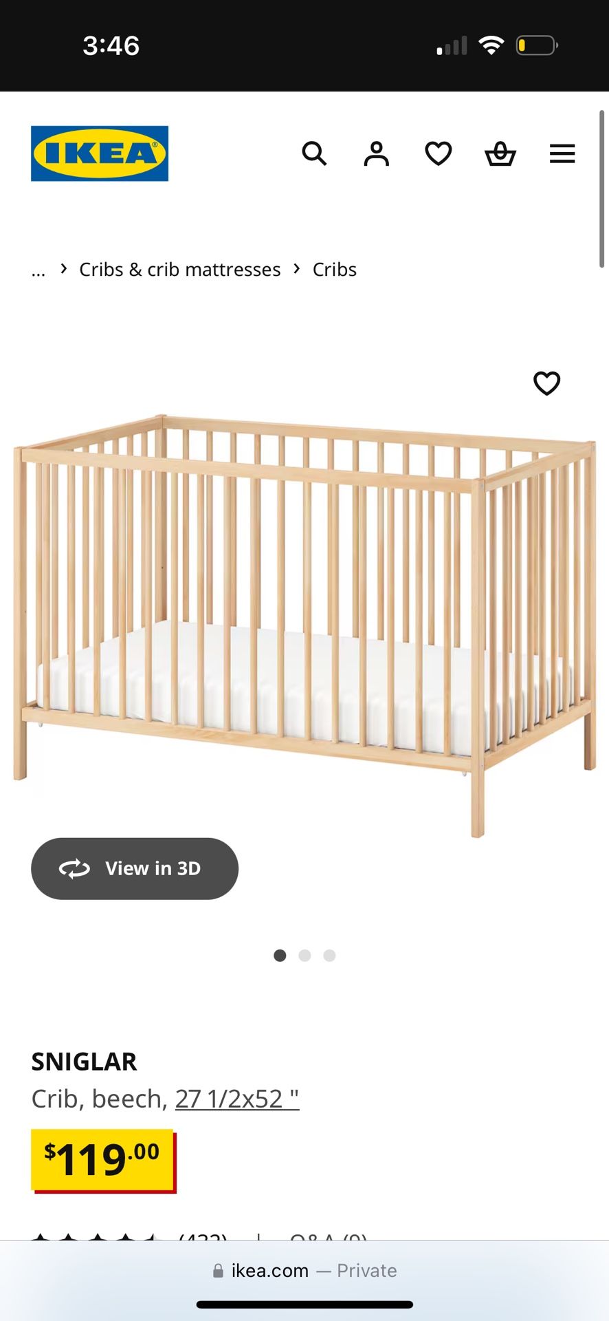 Baby Crib