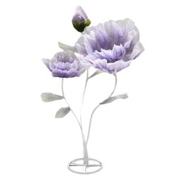 BIEJUJX Artificial Silk Flower Decoration, Large Fake Flower With Standing Stems And Base,Giant Flowers 5.5Ft For Wedding Background Decor, Shop Windo