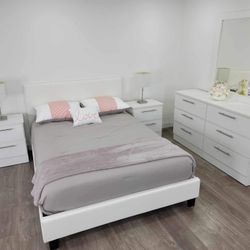 Brand New Bedroom Set  with Mattress / Juego de Cuarto con Colchon Nuevo a Estrenar … Fast 🚚