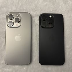 iPhone 15 Pro 128 & 258 GB available 