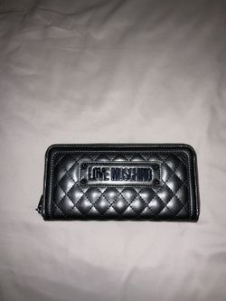 Love Moschino Grey Wallet ‘designer Wallet’