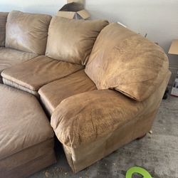 Leather Couch 