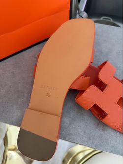 Hermès Oran Sandals – Size 38 – Like New