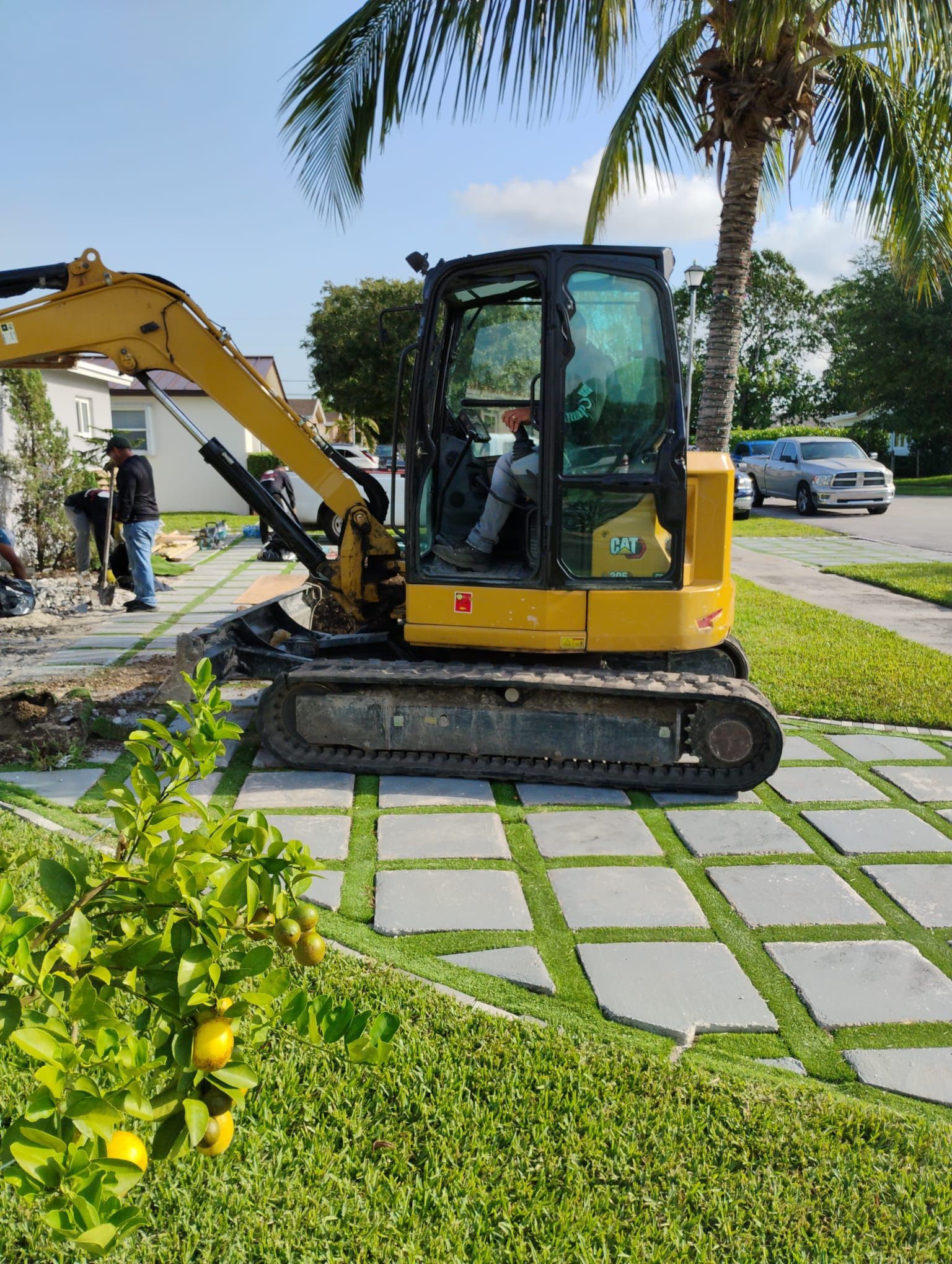 Bobcat Excavadora Volteó