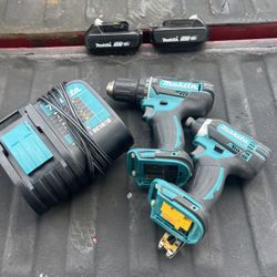 Makita Drill And Impact Gun