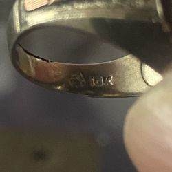 10k Size 8 Men’s Ring 