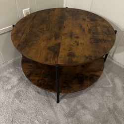WLIVE Round Coffee Table