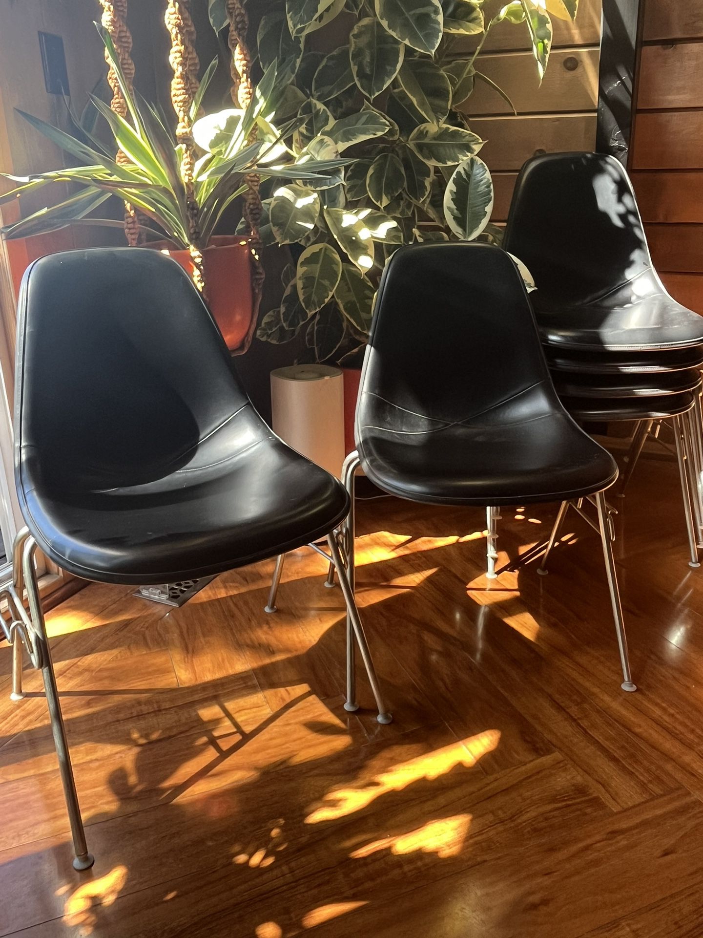 Vintage Herman Miller Fiberglass Chairs 