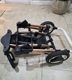 Belecoo
 
Luxury

 
Baby
 
Stroller
 
With
 
Bassinet. ( USED LIKE NEW)