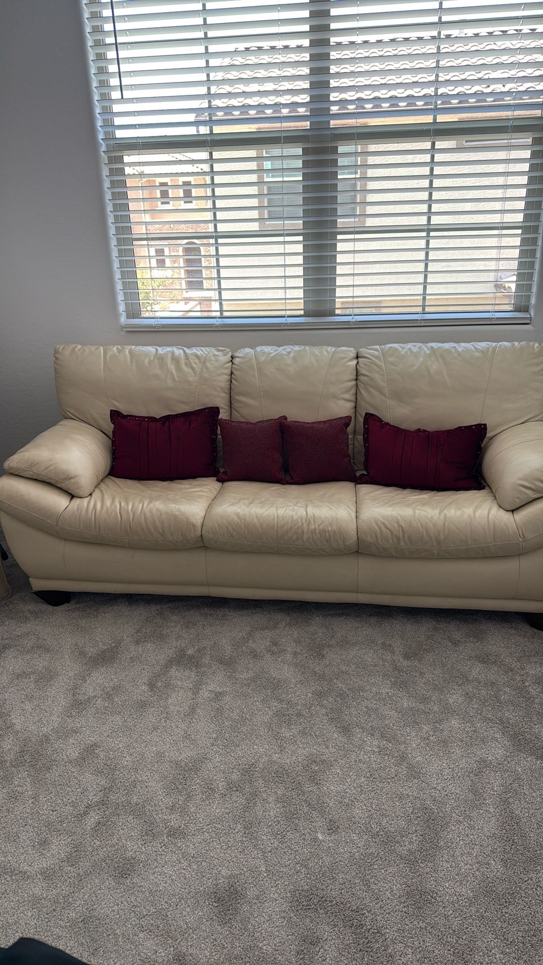 Leather Couch / Message Chair